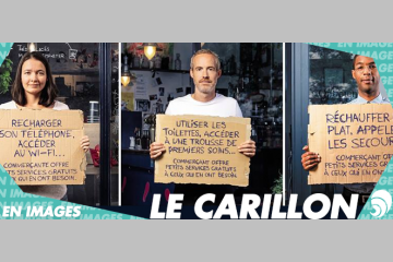 [EN IMAGES] La campagne inédite du Carillon à destination des sans-abri