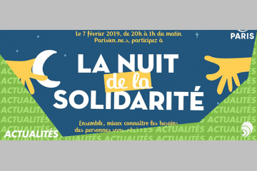 Paris organise sa 2e nuit de la solidarité le 7 février