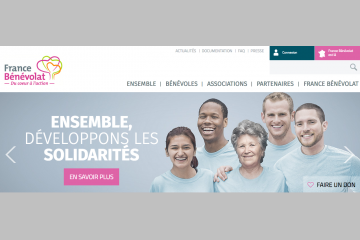 France Bénévolat lance son nouveau site internet, à l'interface plus intuitive