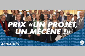 Remise du prix 2018 " un projet, un mécène " par le ministère de la Culture