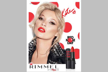 Avec Kate Moss et Rimmel, la solidarité à bouche que veux-tu...