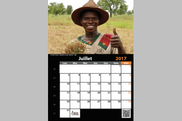 Une photo DNPLS sur le calendrier 2017 de Sourires Nomades