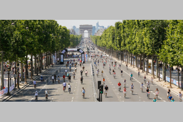 Grand succès pour la course cycliste solidaire des 24h Vélib’ 2015 