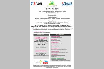 Retrouvez l'Agence du Don en Nature pour parler innovation à Lyon le mardi 24 mars prochain