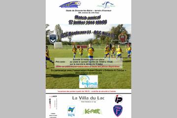 12 juillet 2014 : Match amical
