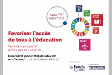 Favoriser l'accès de tous à l'éducation