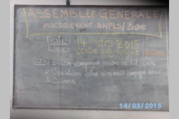 Microcrédit DNPLS en pays Tamberma (Togo)