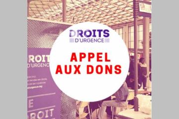 Appel aux dons urgent