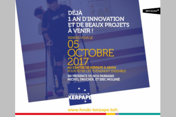  Le Fonds de Dotation de Kerpape a 1 an !