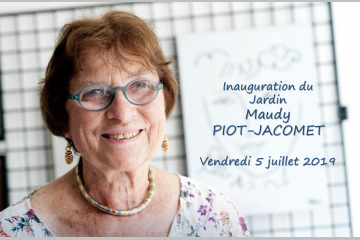 Inauguration du Jardin Maudy PIOT-JACOMET