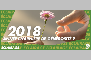 [ÉCLAIRAGE] 2018, année charnière de la générosité des Français ?