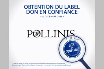 POLLINIS obtient le label "Don en Confiance"