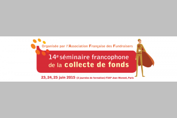  23-25 juin : 14ème édition du séminaire francophone de collecte de fonds AFF