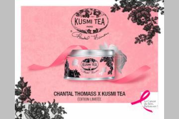 [SHOPPING] Le thé solidaire de Kusmi Tea et Chantal Thomass pour Octobre Rose