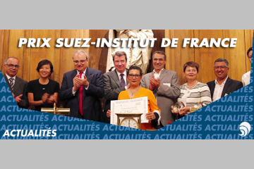 L’Afrique à l’honneur pour le prix SUEZ–Institut de France  