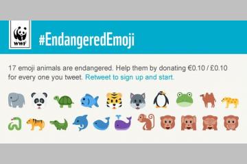 #EndangeredEmoji : WWF invite à tweeter pour les animaux en danger