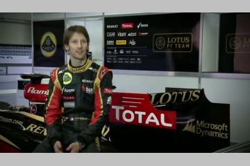 De retour sur le podium, Romain Grosjean veut continuer à attaquer