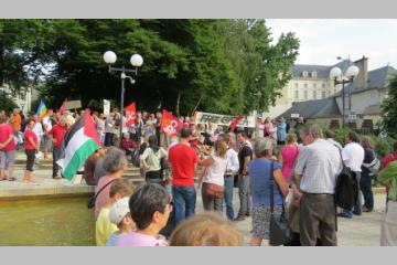 Rassemblement pour Gaza - 23 juillet 2014