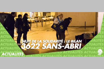 Bilan de la Nuit de la solidarité : 3 622 sans-abri recensés à Paris