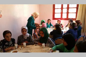 La Fondation ADP instruit les jeunes filles dans le Haut-Atlas marocain 