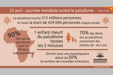 25 avril : Journée mondiale de lutte contre le paludisme
