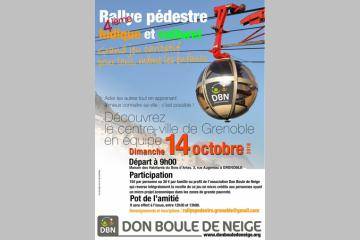 Grenoble : 4ème rallye pédestre, dimanche 14 octobre 2018