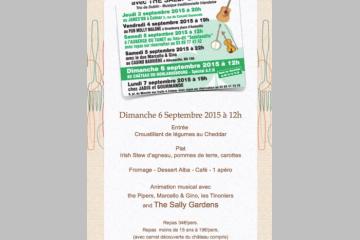 Une après-midi festive et irlandaise pour le comité Alsace le 6 septembre.