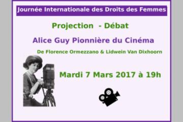 Projection - Débat - Alice Guy Pionnière du Cinéma 