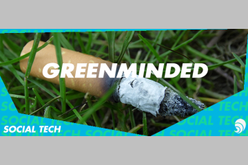 [SOCIAL TECH] GreenMinded conçoit une borne intelligente de recyclage de mégots