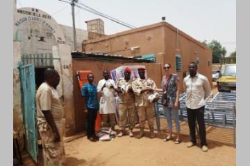 Niger : donation de matériel à l'infirmerie de la Maison d'Arrêt de Niamey