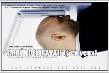 "Arrêt de travail (J'en veux)" par la compagnie Les Tambours Battants 