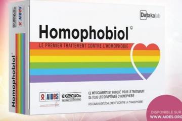 [MERCREDI EN IMAGES] Aides et Ex Aequo combattent l’homophobie avec humour