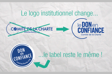 Une nouvelle identité visuelle pour le Don en confiance !