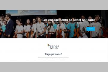 Sanef Solidaire lance sa nouvelle plateforme digitale développée avec microDON