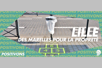 [POSITIVONS] À Lille, des marelles indiquent le chemin des poubelles