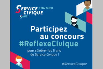 Le Service Civique fait crépiter les flashs pour son 5ème anniversaire !