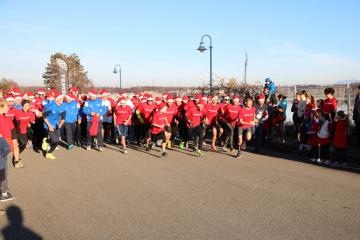 Encore un bel élan de solidarité pour la Christmas Family Run!