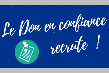 Le Don en confiance recrute un(e) délégué(e) au contrôle