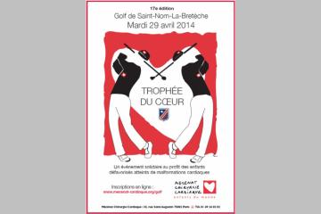 Dany Boon golfe pour Mécénat Chirurgie Cardiaque