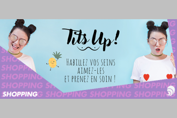 [SHOPPING] TitsUp, une marque de t-shirts féminins contre le cancer du sein