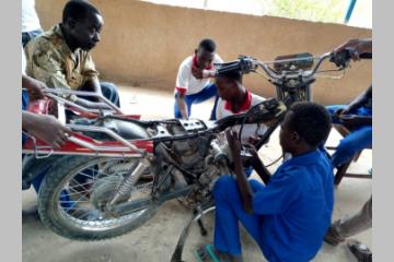 Un Centre de Formation Professionnelle pour des jeunes déscolarisés au Niger