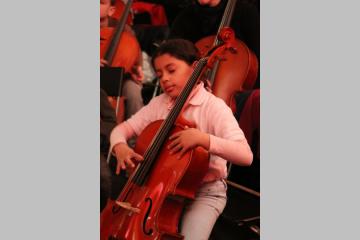 Des musiciens en herbe à la Philharmonie