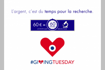 Giving Tuesday : La Fondation pour la Recherche sur Alzheimer s'engage !