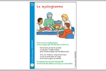 Une fiche pour expliquer le myélogramme aux enfants et à leurs parents