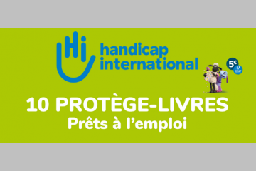 [SHOPPING] Les protège-livres de Handicap International de retour pour 2019