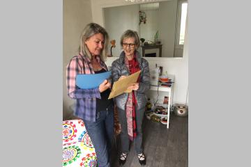 Un atelier de Tapissier bien outillé grâce à la Fondation de la 2ème Chance