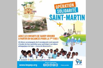 Opération de solidarité Saint-Martin