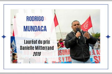 Rodrigo Mundaca, lauréat du prix Danielle Mitterrand 2019