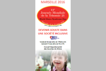 11ème Journée Mondiale de la Trisomie 21 – 2016