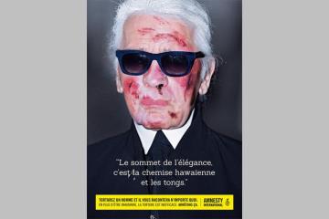 La campagne (très) choc d'Amnesty International 